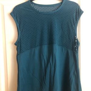 Lorna Jane Uniquely Turquoise Tank